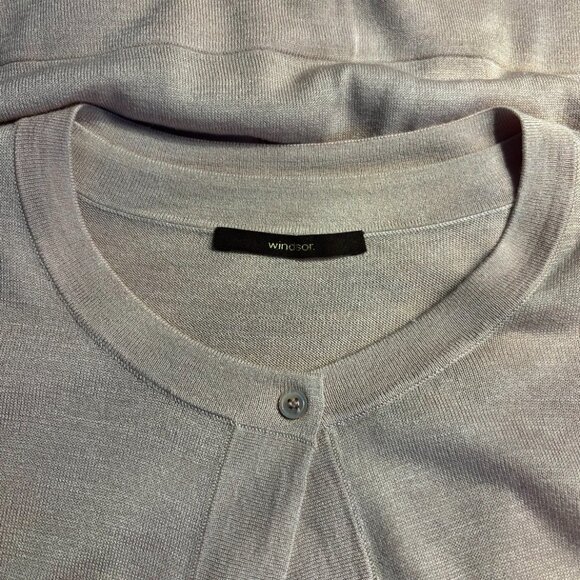 WINDSOR. women's LUXURY silk twin set size 8 - Picture 4 of 4